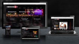 DOUBLE-A-DESIGN | Webseite therockbizz.com