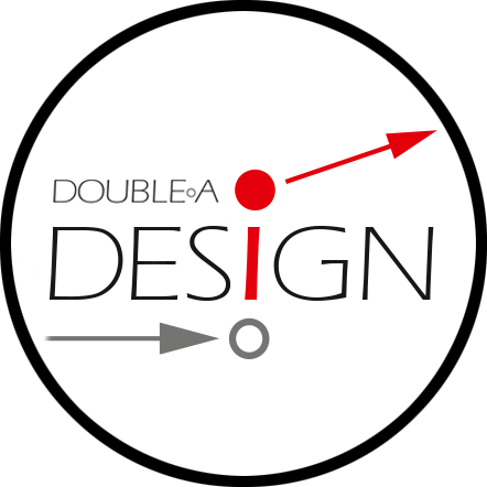 DOUBLE-A-DESIGN | Logo rund